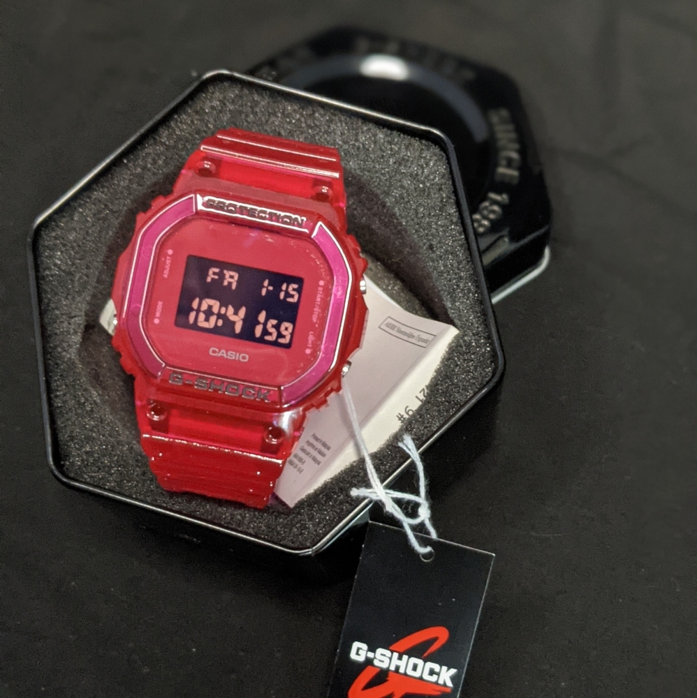 Casio G-Shock DW5600SB-4 NEW WITH WARRANTY